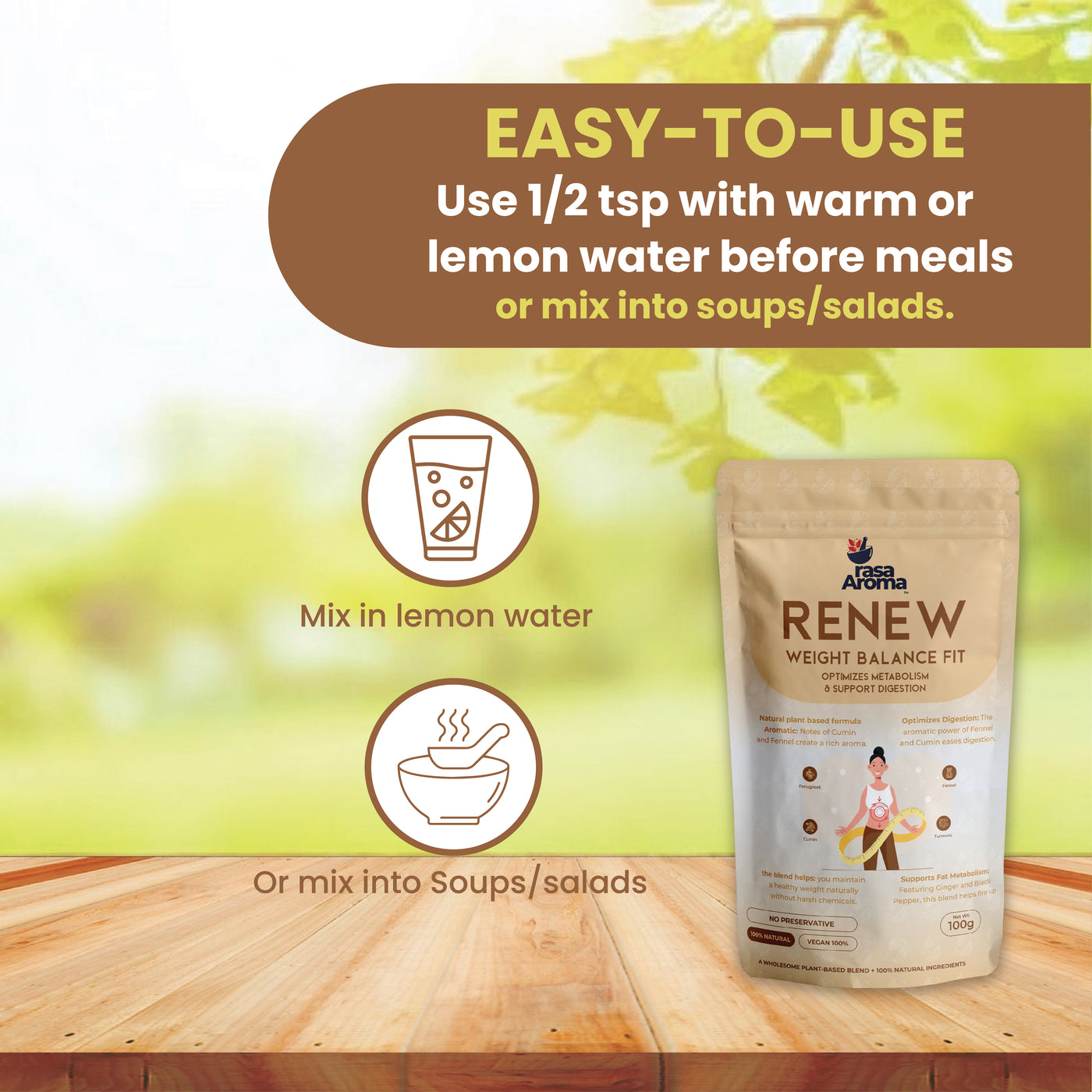 Weight  Balance Fit  Blend